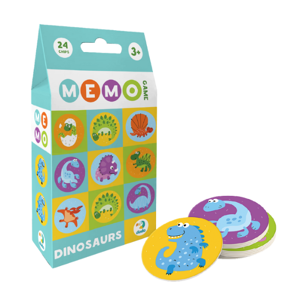 Joc de memorie “Dinozaurii”