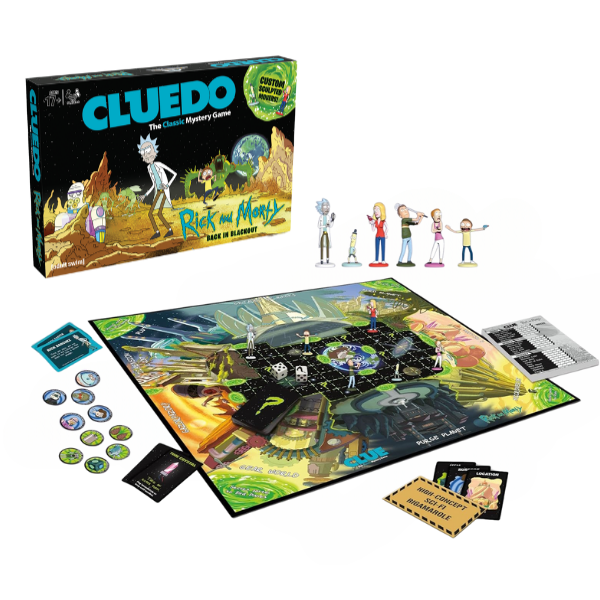 Joc de masă Cluedo “Rick și Morty” (en)