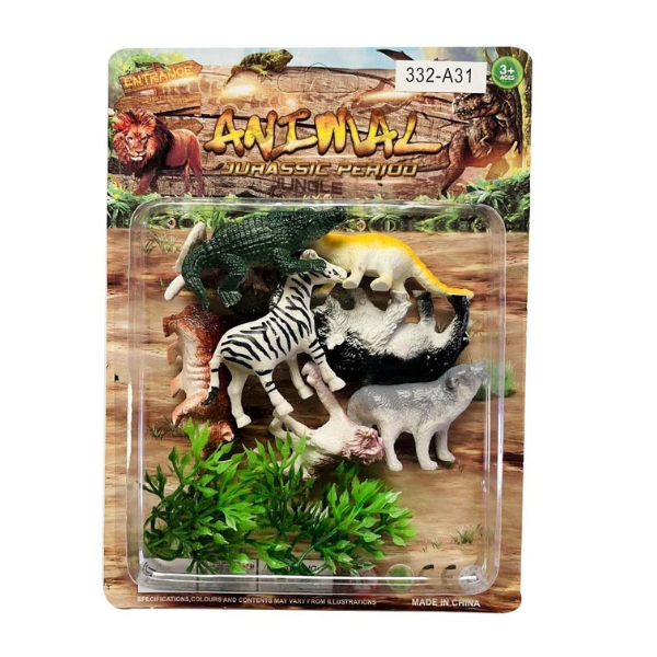 Set de mini-figurine „Aventuri în Savana”
