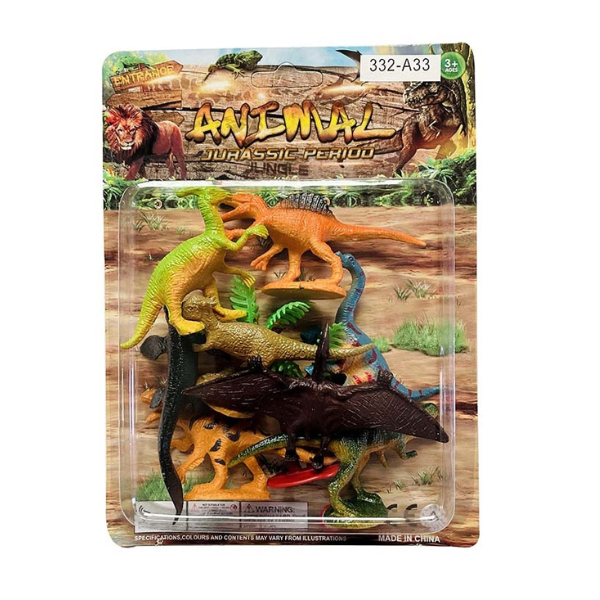 Set de mini-figurine „Epoca Dinozaurilor”