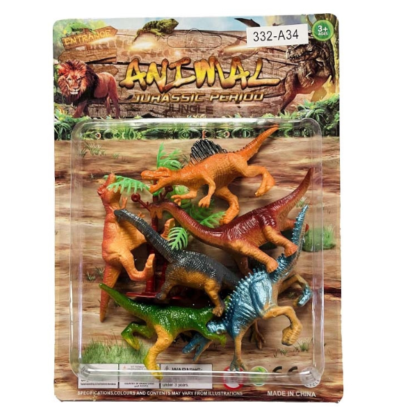 Set de mini-figurine „Secretele Perioadei Jurassice”