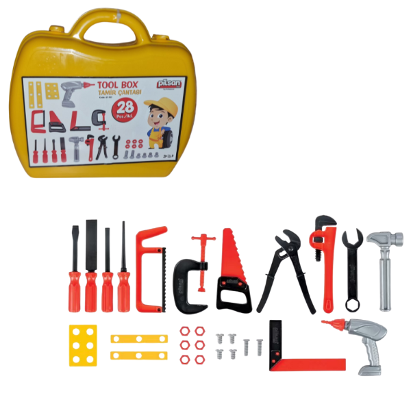 Set de unelte în valiză, 28 elemente