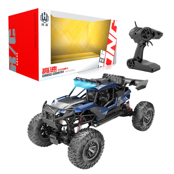 1:6 Mașină Radio-Control: cu funcția de cățărare, lumină, 2.4G, USB și baterie (2 culori)