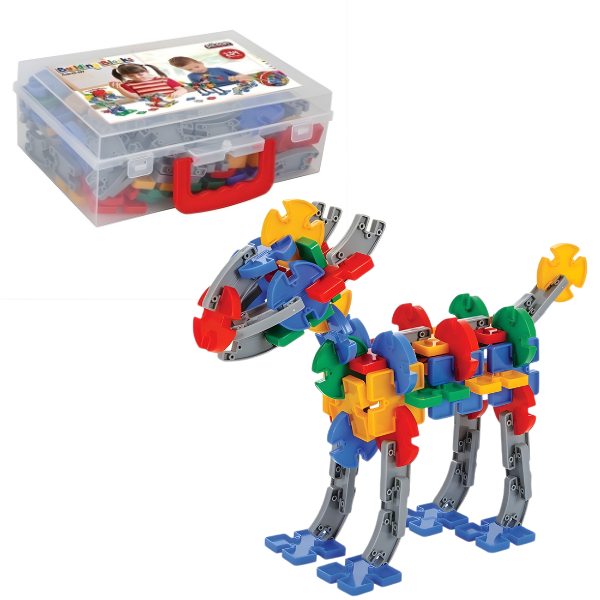Set de construcție «Building Blocks» (128 piese)
