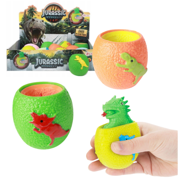 Jucărie antistres “Ou cu dinozaur” — World of Dinosaurs (as.)