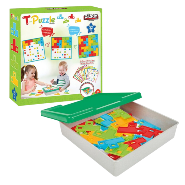 Joc de masă „T Puzzles” (32 de elemente)
