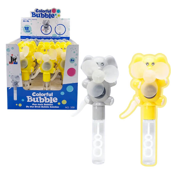 Baloane de săpun “Ventilator Elefant”, 60 ml (as.)