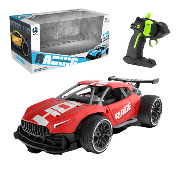 Mașină Radio-Control: cu acumulator 3.7V și încărcare USB (3 culori)