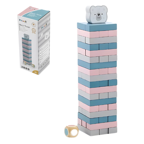 Joc de masă din lemn “Jenga”