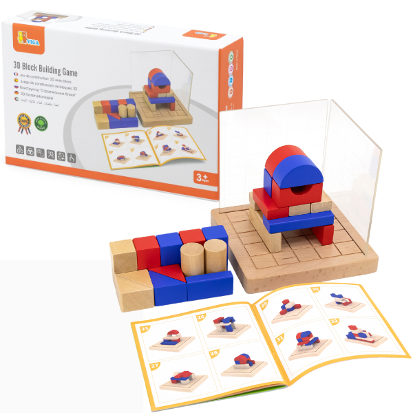 Constructor “Blocuri de construcție 3D”, 26 elem.