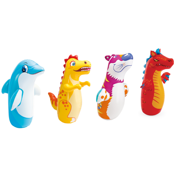 INTEX Mini boppers jucărie gonflabilă “Animal” 3 modele, 3+
