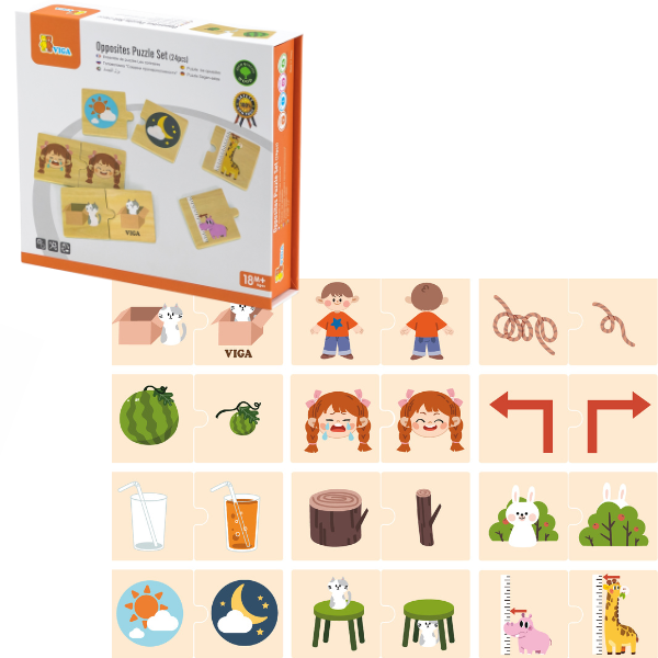 Joc de puzzle „Antinomic” 24 elem.