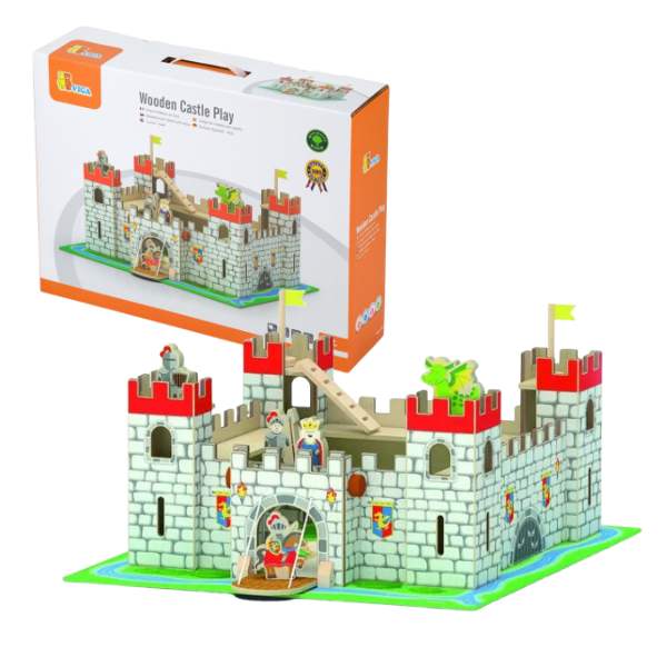 Setul de joacă din lemn “Castelul fermecat”