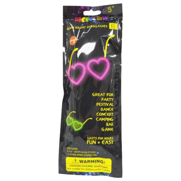 Ochelari neon „Inimă”