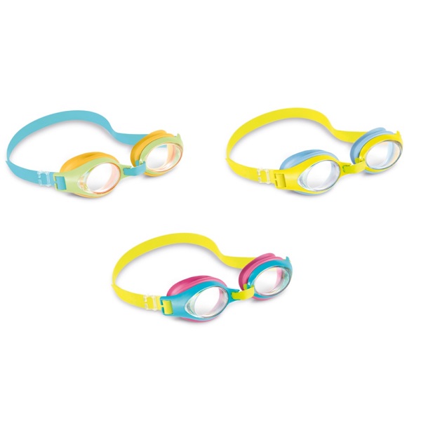 INTEX Ochelari pentru înot “JUNIOR”, 3-8 ani, 3 culori