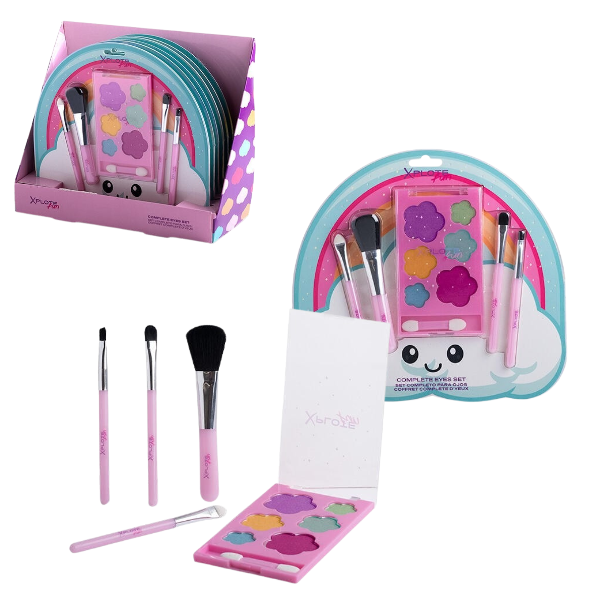 Set de farduri pentru pleoape XPLOTE FUN „Curcubeu Magic”