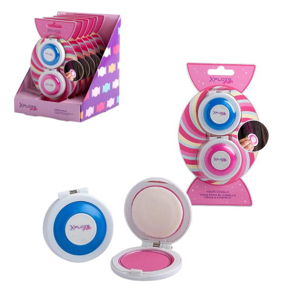 Creta colorată de păr XPLOTE FUN “Bomboana dulce”