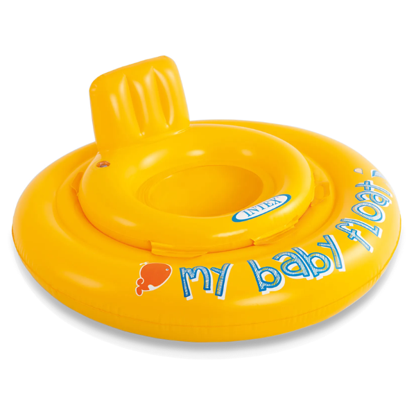 INTEX Cerc gonflabil cu decupaje pentru picioare D 70 cm, până la 11 kg, 6-12 luni