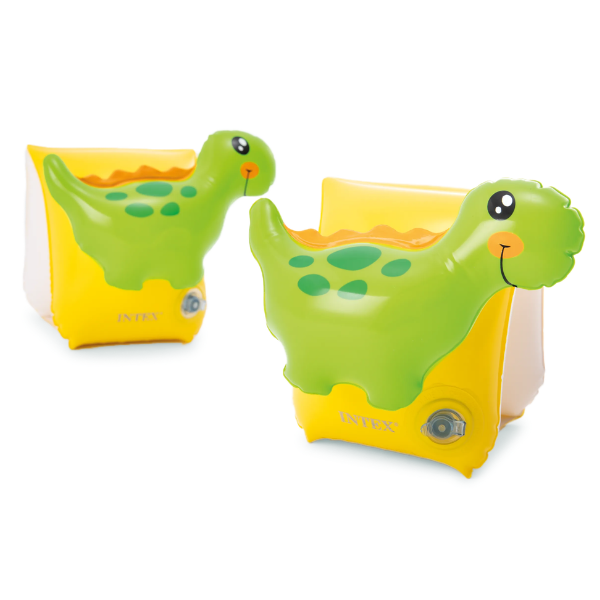 INTEX Aripioare de înot gonflabile “Dinozaur” 23х20 cm, 3-6 ani