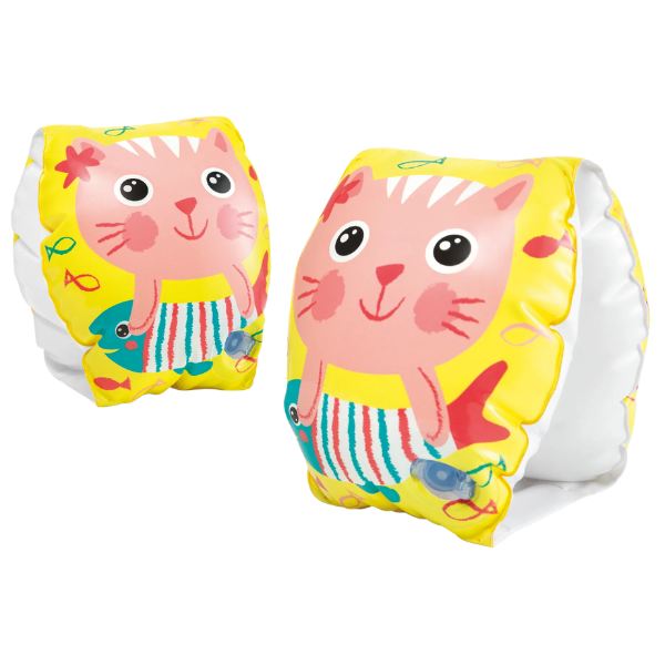 INTEX Aripioare de înot gonflabile “Pisoiaș” 20х15 cm, 1-3 ani
