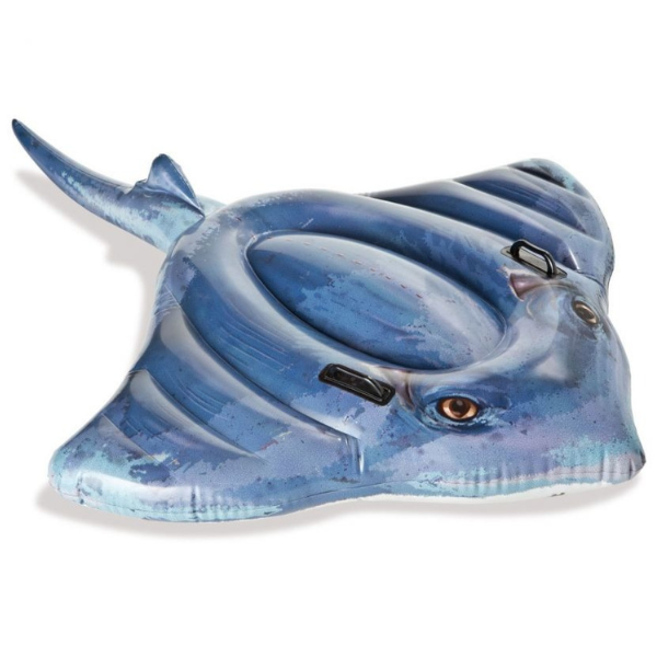 INTEX Plută-saltea gonflabilă “Scat” cu mânere, 188х145 cm, până la 40 kg, 3+