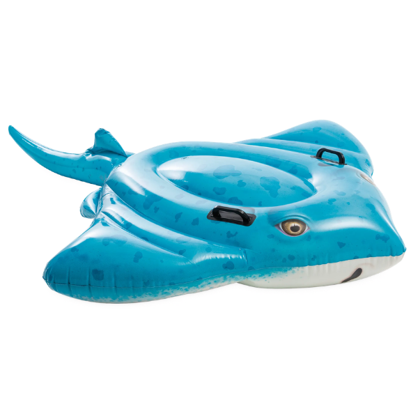 INTEX Plută-saltea gonflabilă “Scat” cu mânere, 180х135х28 cm, până la 40 kg, 3+