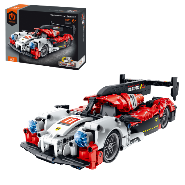 Set de construcție iM Master Mechanical Master „Mașină sport”, cu inerție, 472 piese