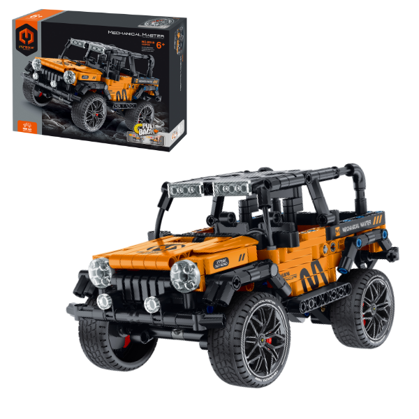 Set de construcție iM Master Mechanical Master „SUV”, cu inerție, 419 piese