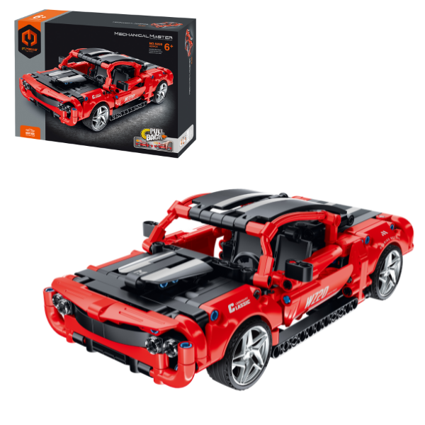 Set de construcție iM Master Mechanical Master „Muscle Car”, cu inerție, 457 piese