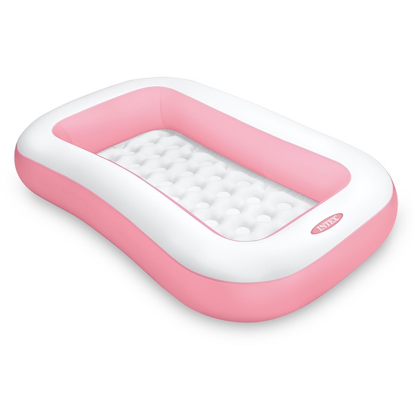 INTEX Piscină gonflabilă pentru copii cu baza gonflabilă 166x100x25, 102 L, 2+