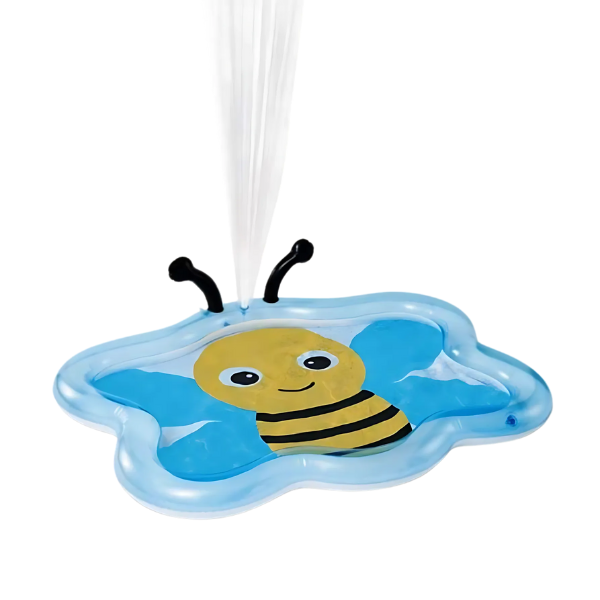 INTEX Piscină gonflabilă pentru copii cu jet de apă “Albinuța” 127x102x28 cm, 59 L, 2+