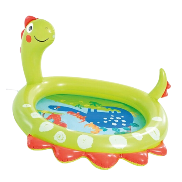 INTEX Piscină gonflabilă pentru copii cu jet de apă „Dino” 119 х 109 х 66 cm, 68 L, 2+