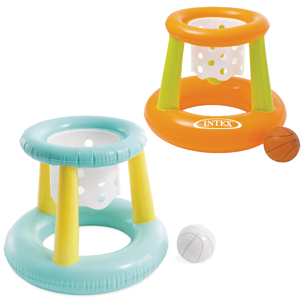 INTEX Set de joacă în apă “Baschet” 67х55 cm, coș și minge, 3+