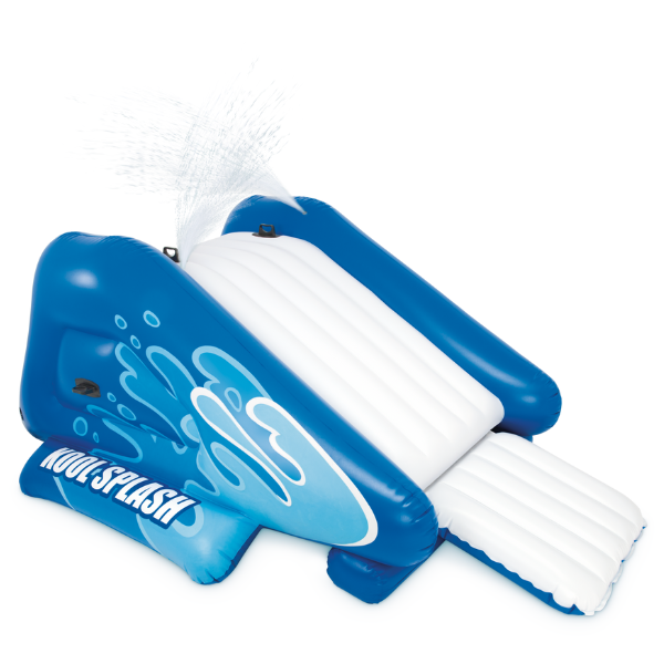 INTEX Tobogan gonflabil “Stropi răcoroși” 333x206x117 cm cu aspersor, până la 80 kg, 6+