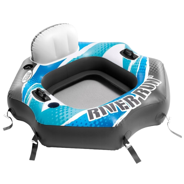 INTEX Scaun plutitor gonflabil “River Run Connect Lounge”, 130 x 126 cm, până la 100 kg