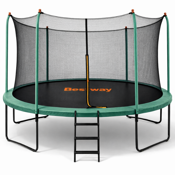 Bestway Trambulină cu arcuri și protecție Xtreme Air, 427 x 286 cm, până la 113 kg