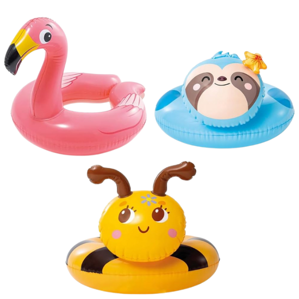 INTEX Cerc gonflabil “Animale” detașabil, 3-6 ani, 3 modele
