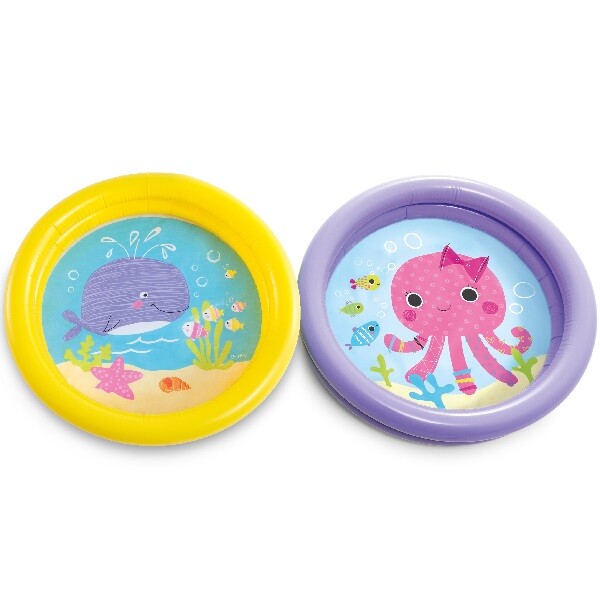 INTEX Piscină gonflabilă pentru copii “Prima mea piscină” 61×15 cm, 17 L, 1-3 ani, 2 modele