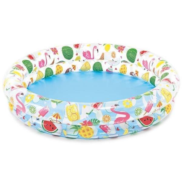 INTEX Piscină gonflabilă pentru copii “Înghețată” 122х25 cm, 150 L, 2+
