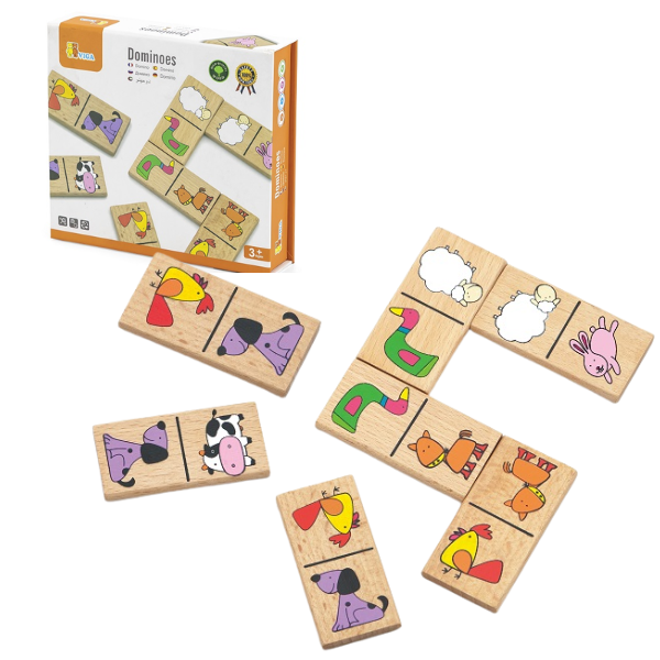 Joc de masă Domino „Animaile”