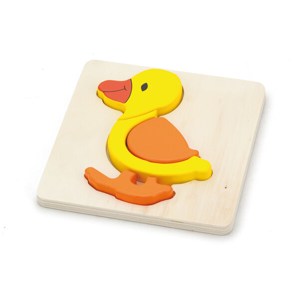 Mini puzzle cu diferite forme “Rața”
