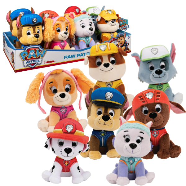 Jucărie de pluș Gund “Patrula Cățelușilor”, 15 cm (as.)