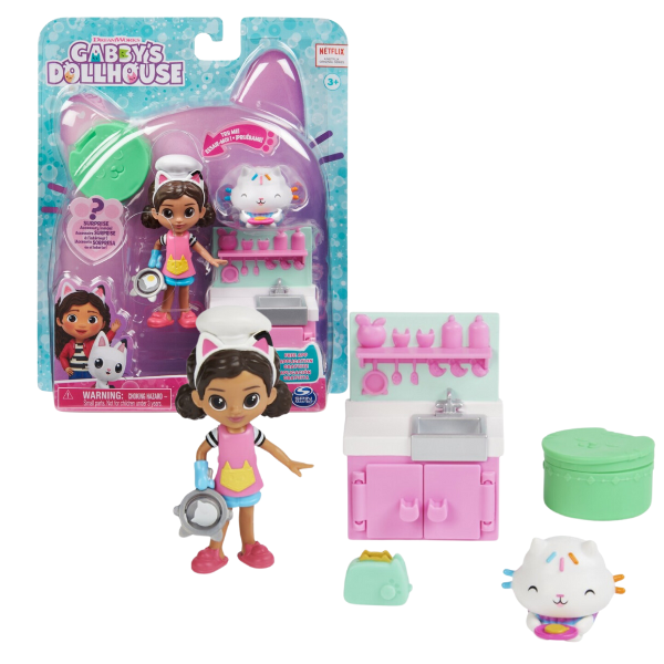 Mini-Set gătim cu Gabby”, seria “Gabby’s Dollhouse”