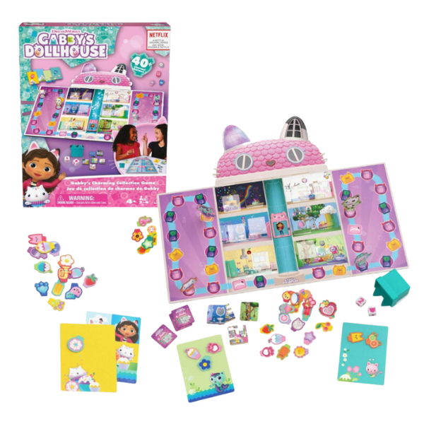 Joc de societate “Adună talismanele”, Gabby’s Dollhouse