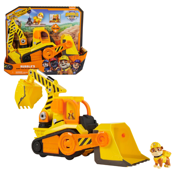 Buldozer cu figurină, Rubble & Crew, seria “Patrula Cățelușilor”
