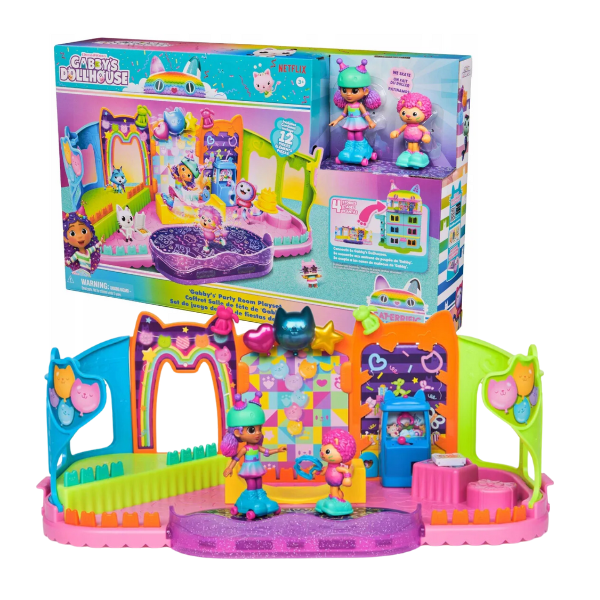 Setul de joacă: Camera de petrecere, seria “Gabby’s Dollhouse”