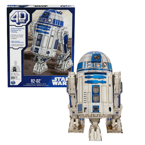 4D Puzzle: Robotul R2D2, seria “Star Wars”, 201 el.
