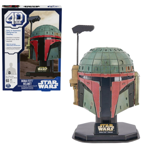 4D Puzzle: “Casca lui Boba Fett”, seria “Star Wars”, 93 el.