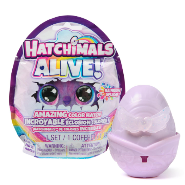 Ou surpriză “Rainbow Splash”, Hatchimals Alive