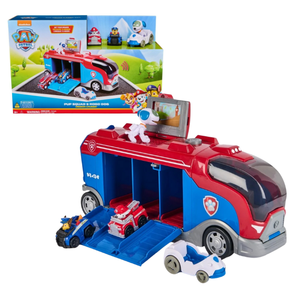 Set de joacă Mission Cruiser, cu vehicule și figurine, seria “Patrula Cățelușilor”
